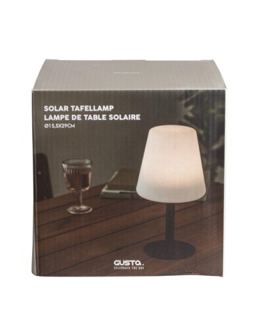 Gusta Lampe de table solaire