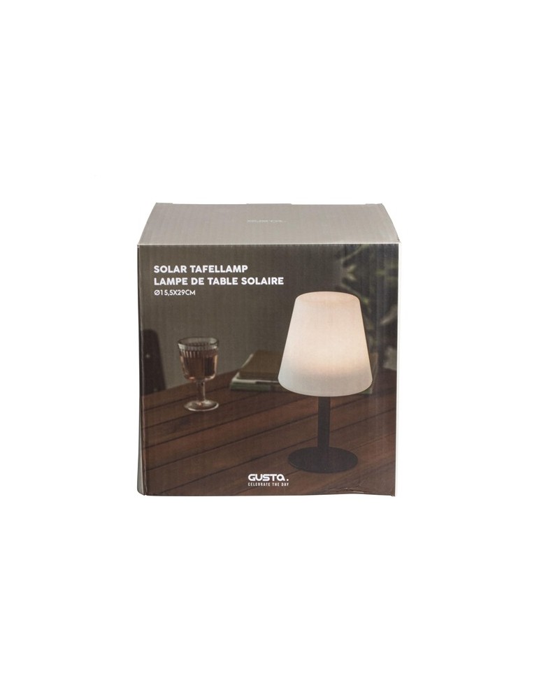Gusta Lampe de table solaire