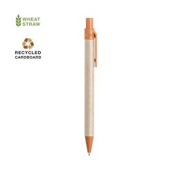 Stylo Éco-responsable Personnalisé - Desok Matières : carton recyclé Couleurs : bleu 2