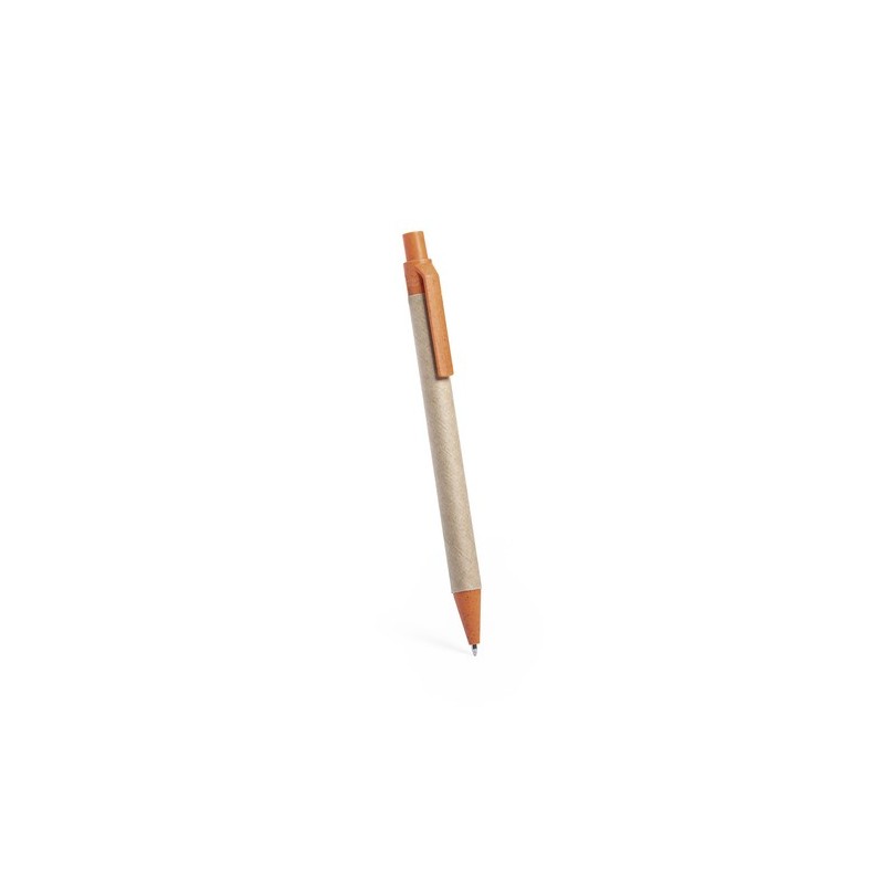 Stylo Éco-responsable Personnalisé - Desok Matières : carton recyclé Couleurs : bleu cadeau entreprise pas cher