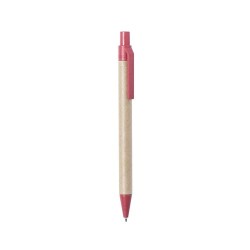 Stylo Éco-responsable Personnalisé - Desok Matières : carton recyclé Couleurs : bleu impression haute définition