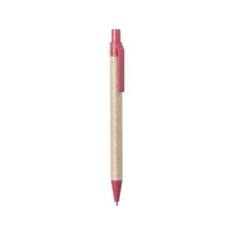 Stylo Éco-responsable Personnalisé - Desok Matières : carton recyclé Couleurs : bleu impression haute définition