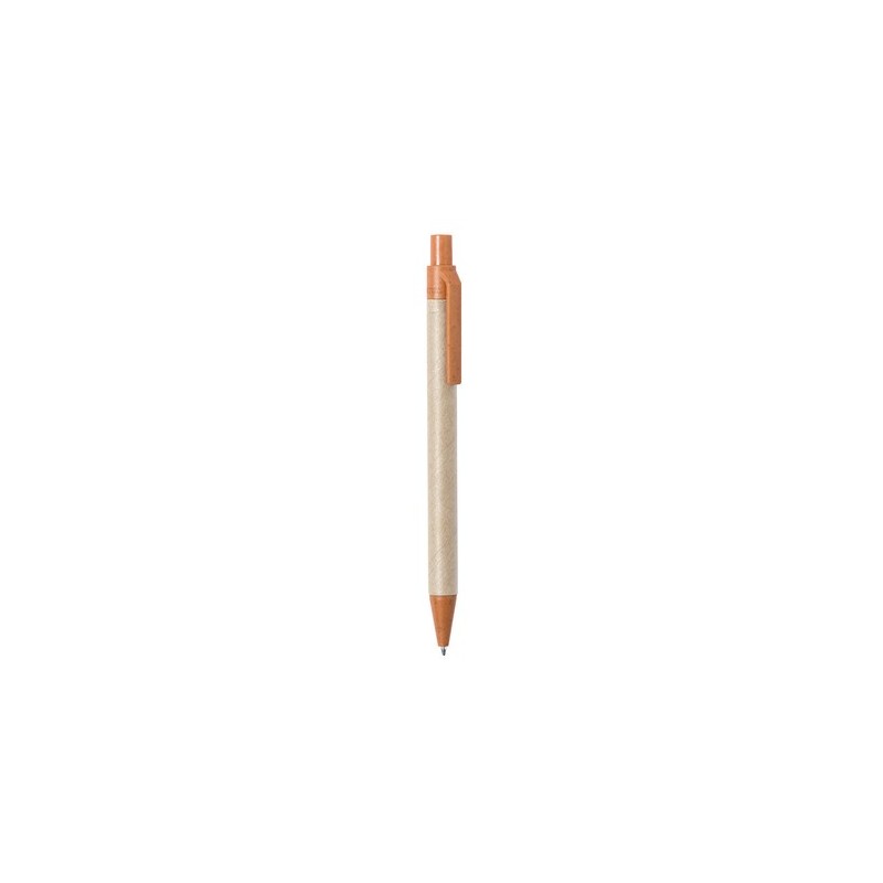 Stylo Éco-responsable Personnalisé - Desok Matières : carton recyclé Couleurs : vert personnalisation sur mesure