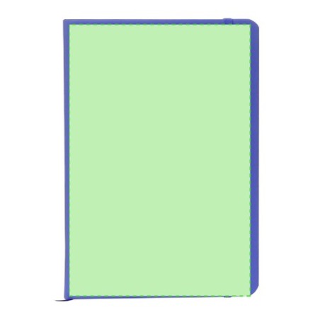 Bloc Notes Antibactérien Personnalisé Kioto Matières : PU Couleurs : noir livraison express 24h 48h