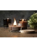 Wooosh Flame Scented Candle Dark Amber bougie parfumée