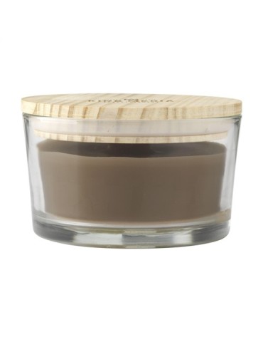 Wooosh Flame Scented Candle Dark Amber bougie parfumée