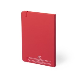 Bloc Notes Antibactérien Personnalisé Kioto Matières : PU Couleurs : rouge goodies personnalisé en stock