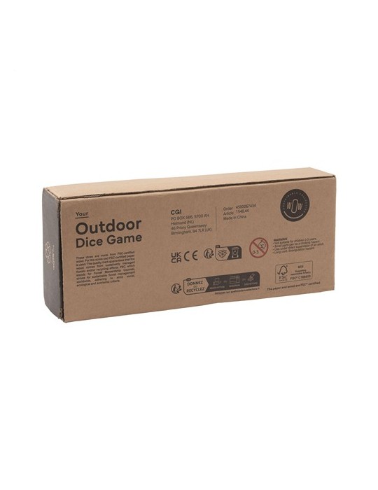 Outdoor Dice Game jeu de dés
