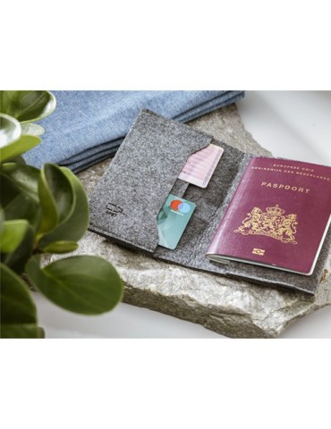 Identify GRS RPET Felt porte pièce d'identité