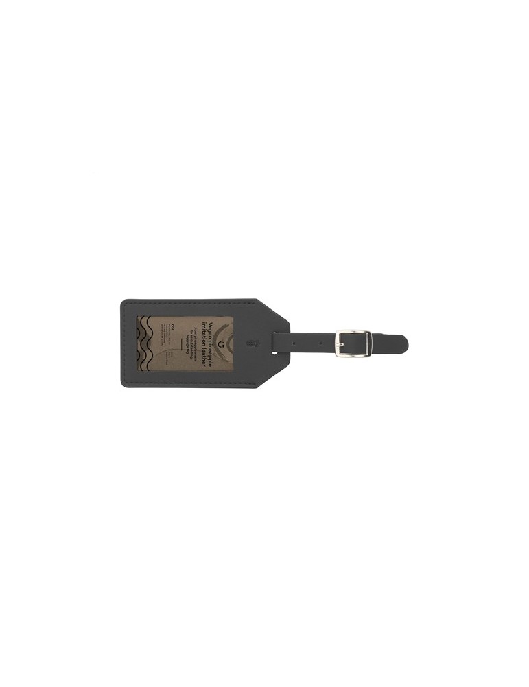 Vegan Pineapple Leather Luggage Tag