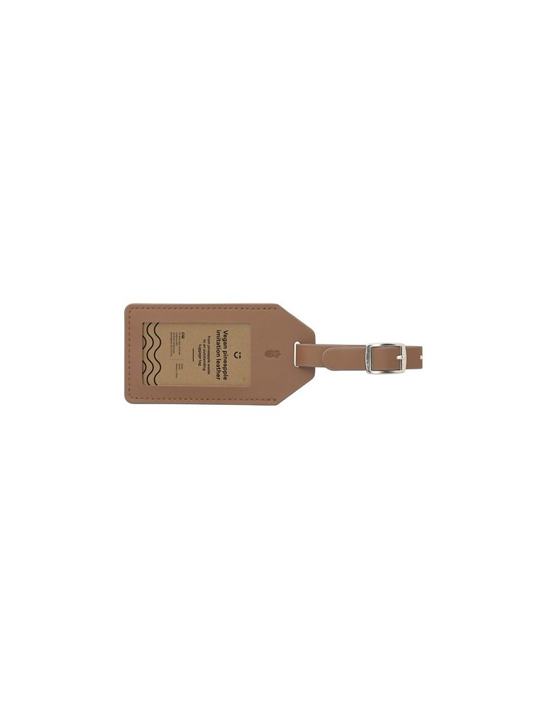 Vegan Pineapple Leather Luggage Tag