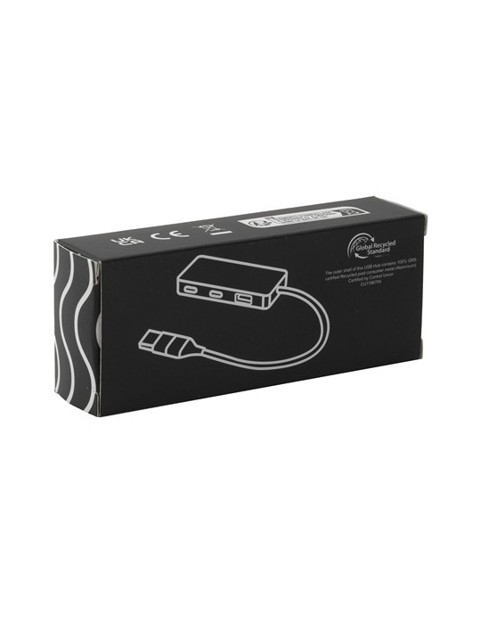 Tecco GRS Recycled Alu USB Hub