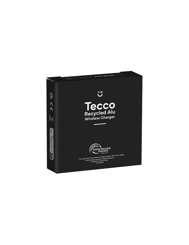 Tecco GRS Recycled Alu 15W Wireless Charger