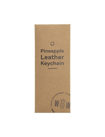 Vegan Pineapple Leather Keyring porte-clés