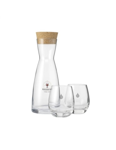 Ypsilon Carafe 1 L avec un bouchon en liège