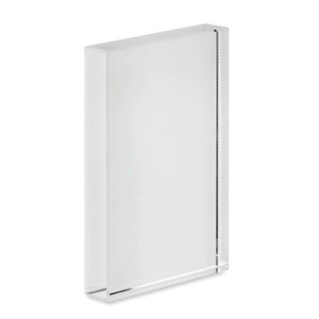 Cadre Trophée en Cristal BLO - Élégance et Distinction Personnalisé