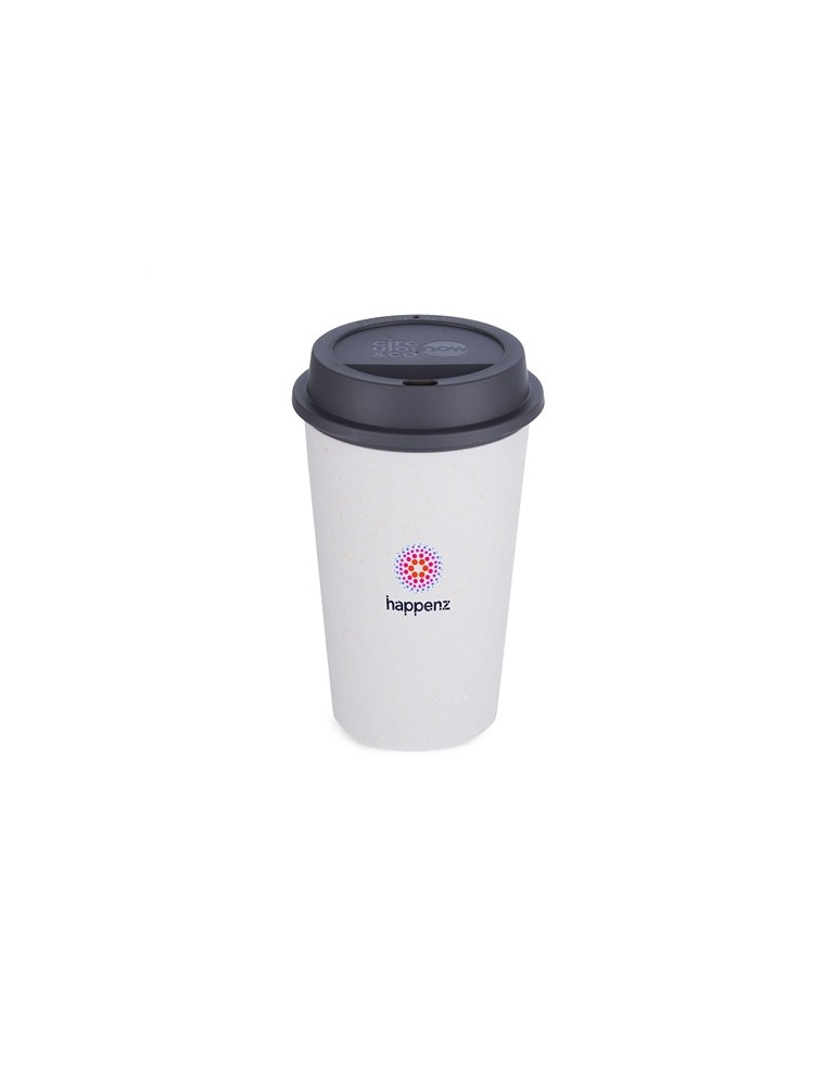 Circular&Co Recycled Now Cup Black Lid 340 ml mug