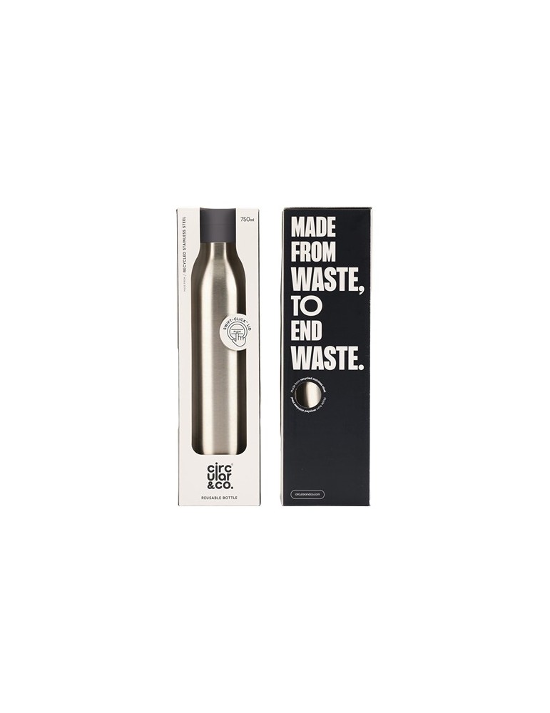 Circular&Co Recycled Stainless Steel Bottle 750 ml
