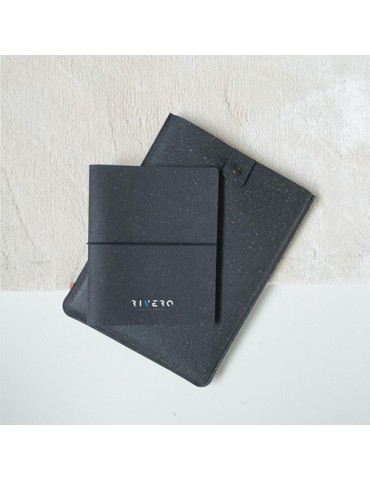 Recycled Leather Laptop Sleeve 14"