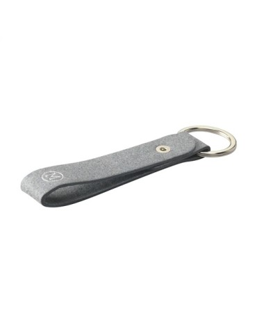 Recycled Denim Textile Keyring porte-clés