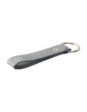 Recycled Denim Textile Keyring porte-clés