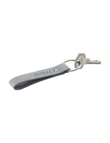 Recycled Denim Textile Keyring porte-clés