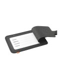 Recycled Leather Luggage Tag 'étiquette de bagage