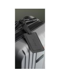 Recycled Leather Luggage Tag 'étiquette de bagage