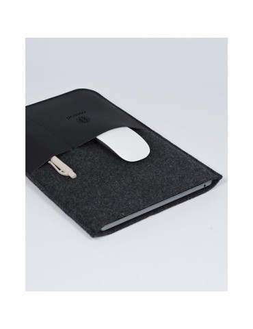 Recyc Felt&Apple Imitation Leather LaptopSleeve 16p