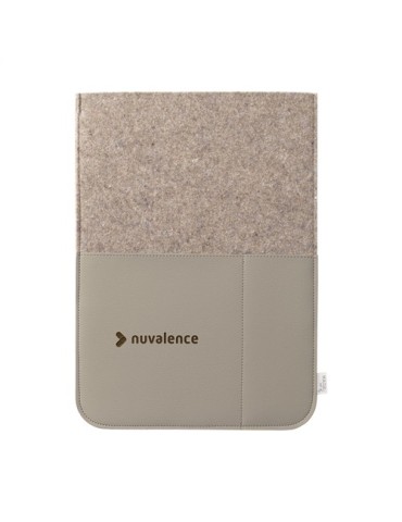 Recyc Felt&Apple Imitation Leather LaptopSleeve 16p