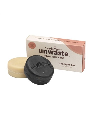Unwaste Duopack Scrub & Shampoo bar Koffieolie