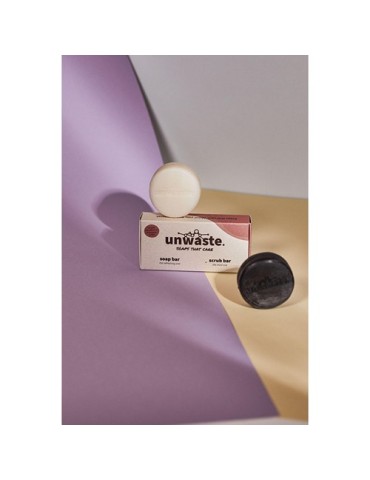 Unwaste Duopack Soap & Scrub bar