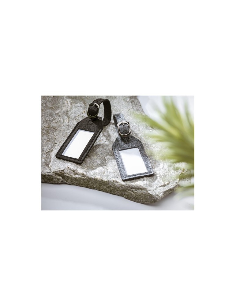 RPET Felt GRS Luggage Tag étiquette de bagage