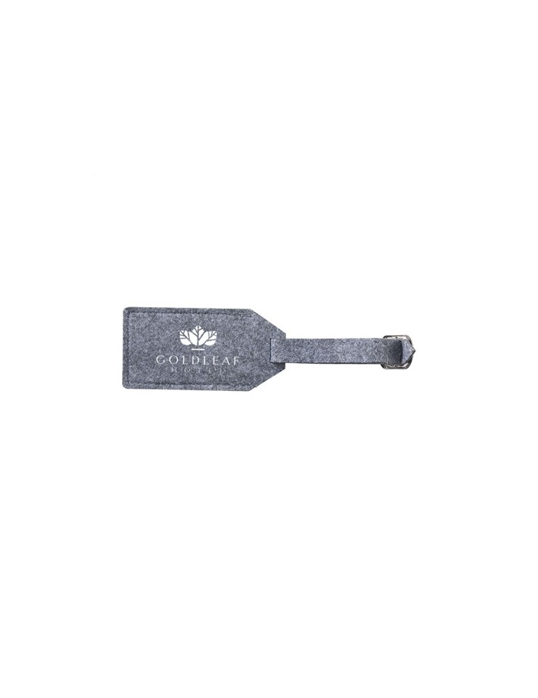 RPET Felt GRS Luggage Tag étiquette de bagage