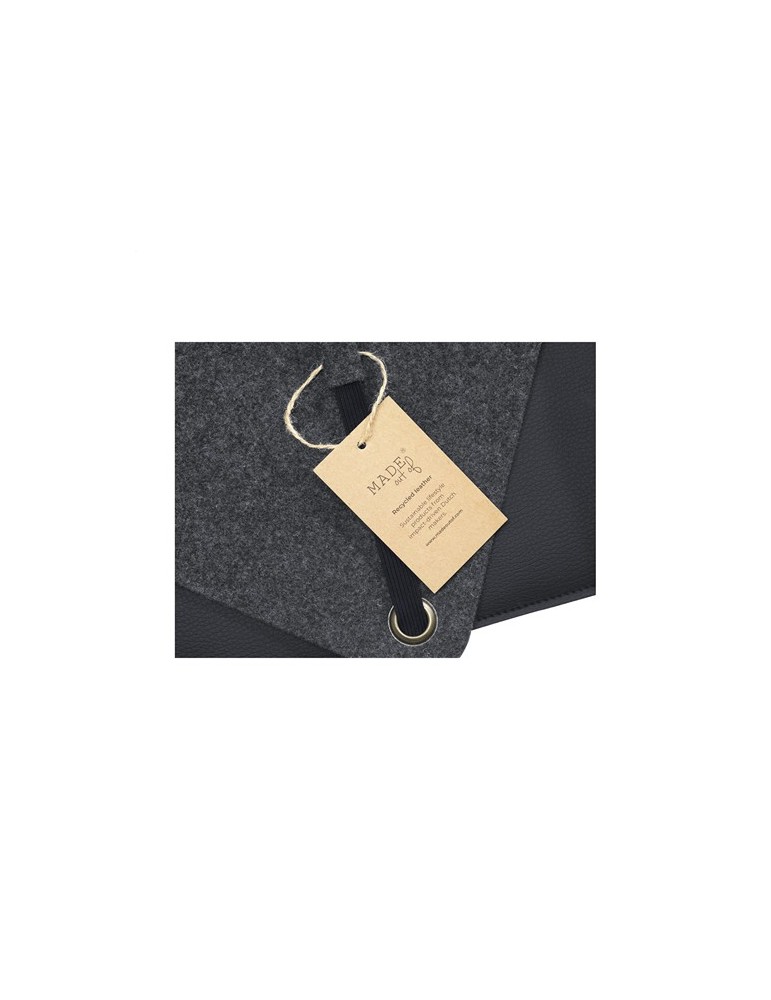 Recyc. Felt&Apple Imitation Leather LaptopSleeve 14p