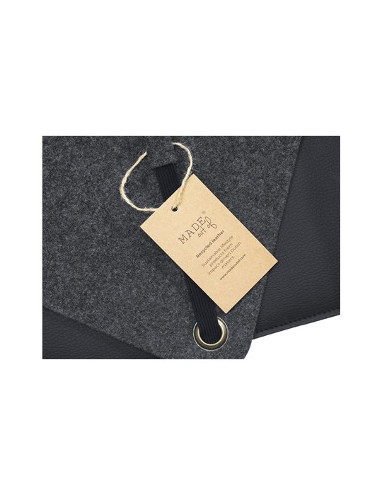Recyc. Felt&Apple Imitation Leather LaptopSleeve 14p