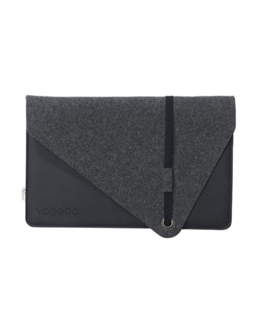 Recycled Felt&Apple ImitationLeather Sleeve 15/16p