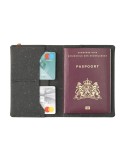 Recycled Leather Passport Holder étui à passeport