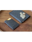 Recycled Leather Passport Holder étui à passeport