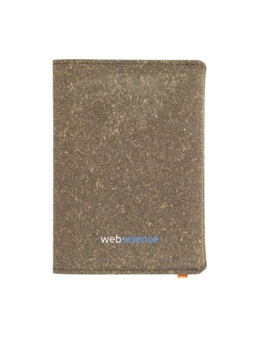 Recycled Leather Passport Holder étui à passeport