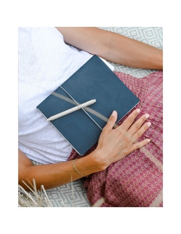Recycled Leather Refillable Notebook A5 carnet de notes