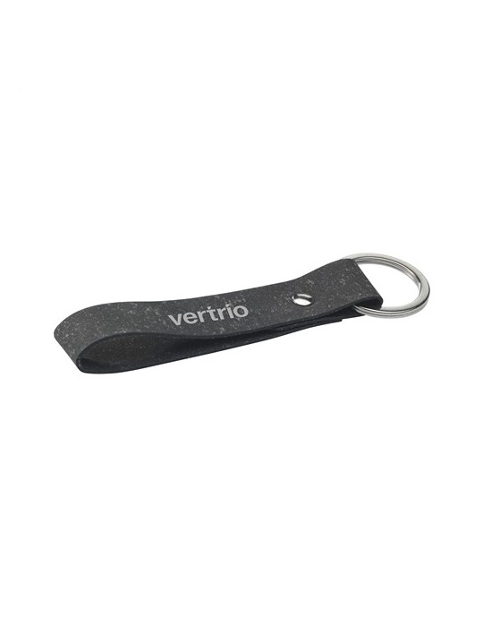 Recycled Leather Keyring porte-clés
