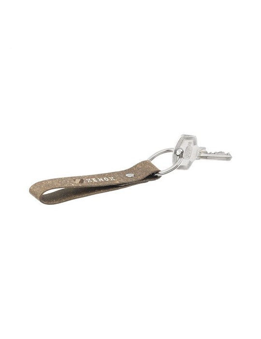 Recycled Leather Keyring porte-clés