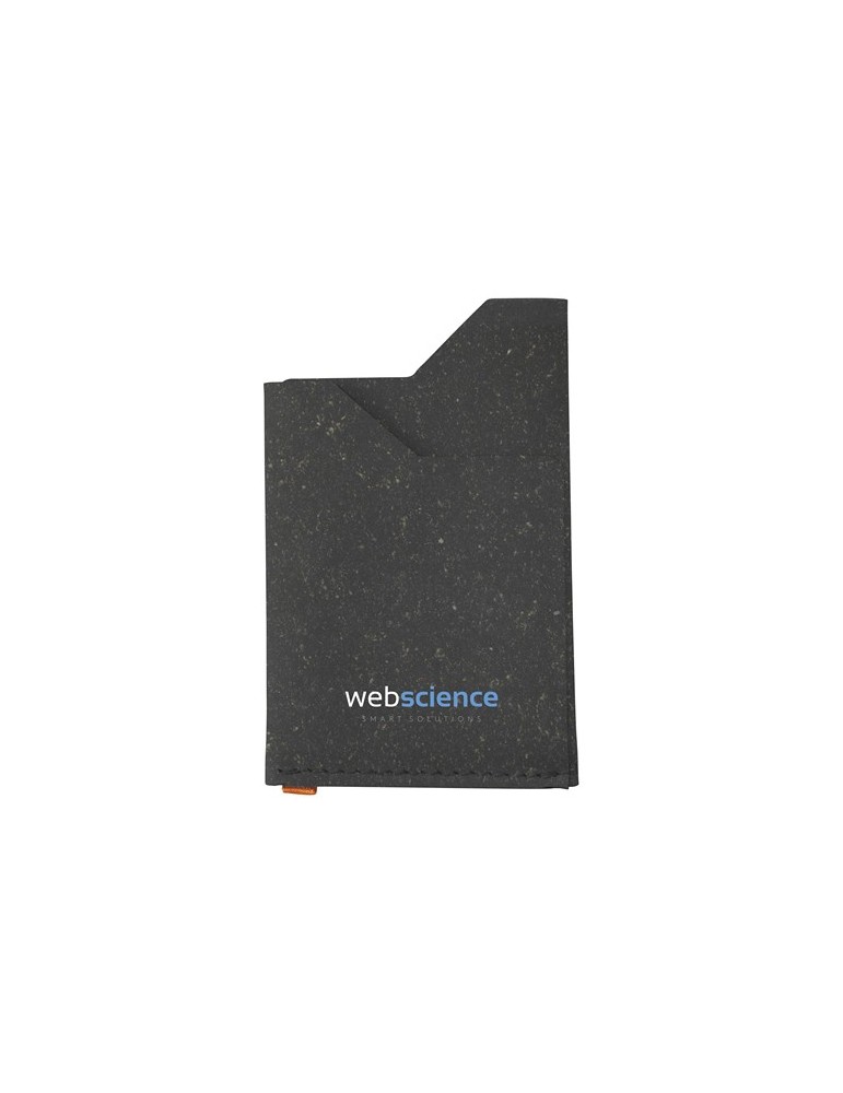 Recycled Leather Cardholder porte-cartes