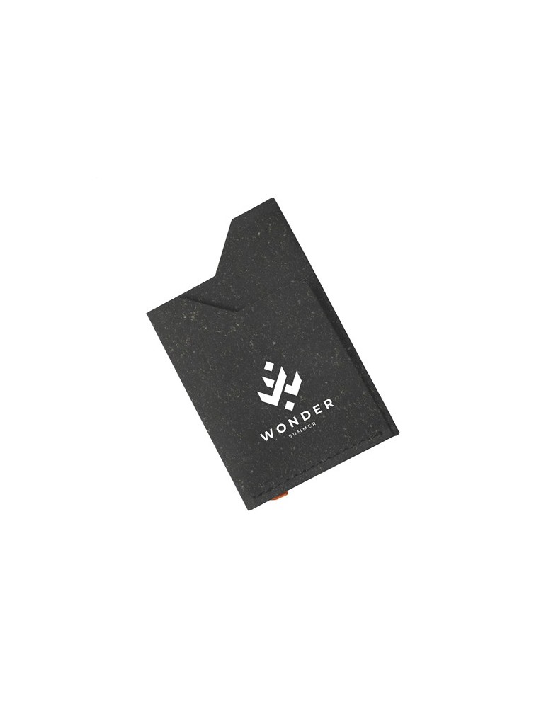Recycled Leather Cardholder porte-cartes