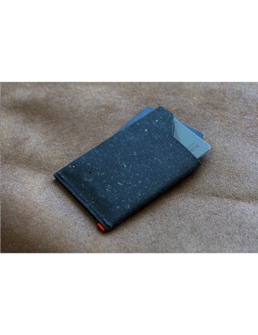 Recycled Leather Cardholder porte-cartes
