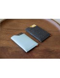 Recycled Leather Cardholder porte-cartes