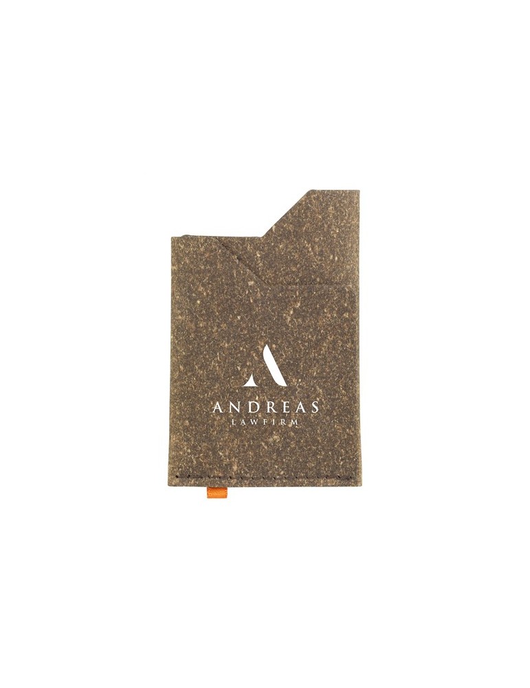 Recycled Leather Cardholder porte-cartes