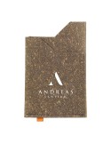Recycled Leather Cardholder porte-cartes