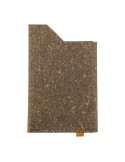 Recycled Leather Cardholder porte-cartes